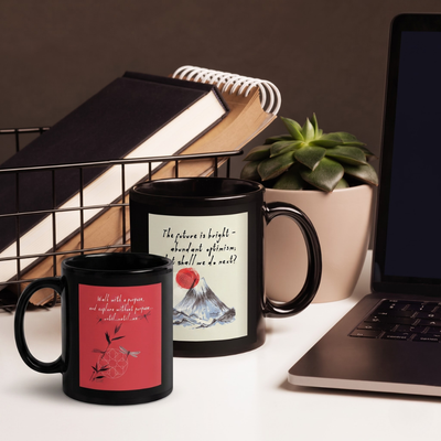 Black Glossy Mug