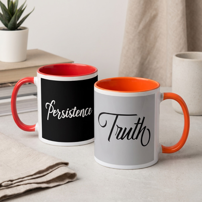 Ceramic Mug With Color Inside