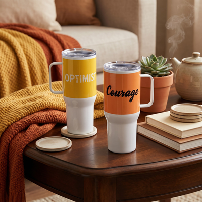 Travel Mug With Handle