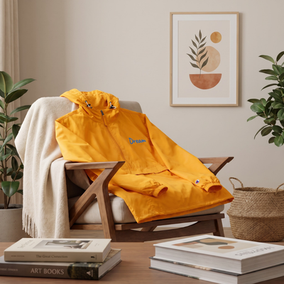 Unisex Packable Rain Jacket Windbreaker