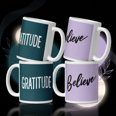 White Glossy Mug