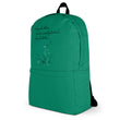 Always Better Haiku With Lilies on Backpack
