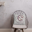 Courage To Begin Haiku With Fish on Basic Pillow