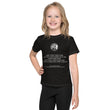Binary Instructions To Keep Moving The World Forward With Venusian Earth In White on Kids Original T-Shirt