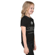 Binary Instructions To Keep Moving The World Forward With Venusian Earth In White on Kids Original T-Shirt