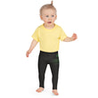 Binary Instructions To Keep Moving The World Forward With Vitruvian Earth In Green on Kids Leggings