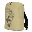 Matsuo Basho Haiku With Bonsai on Minimalist Backpack