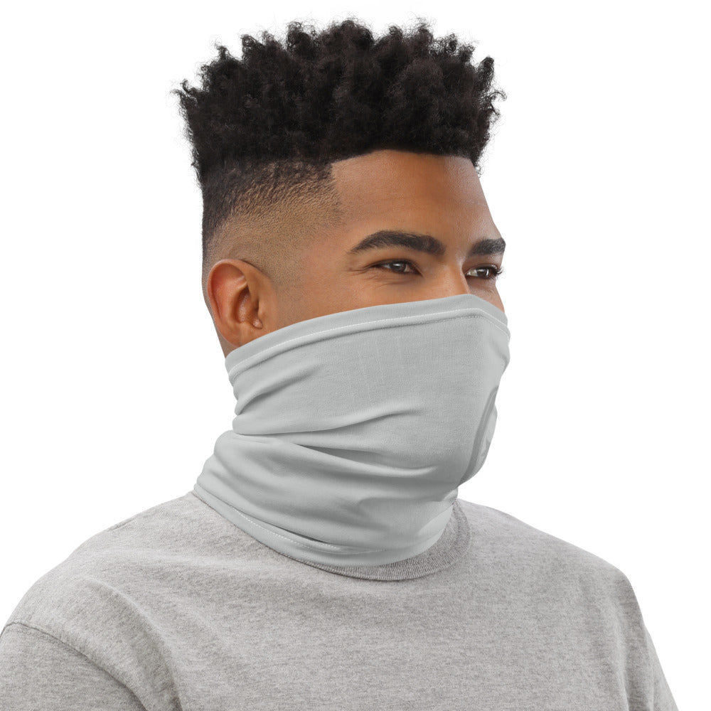 Courage To Begin Haiku With Fish on Neck Gaiter