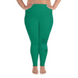 Always Better Haiku With Lilies on Plus Size Leggings