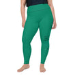 Always Better Haiku With Lilies on Plus Size Leggings