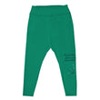 Always Better Haiku With Lilies on Plus Size Leggings