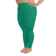 Always Better Haiku With Lilies on Plus Size Leggings