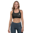Binary Instructions To Keep Moving The World Forward With Venusian Earth In White on Sports Bra