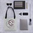 Courage To Begin Haiku With Fish on Tote Bag