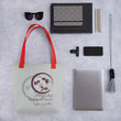 Courage To Begin Haiku With Fish on Tote Bag