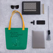 Always Better Haiku With Lilies on Tote Bag