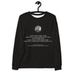 Binary Instructions To Keep Moving The World Forward With Venusian Earth In White on Unisex Original Sweatshirt