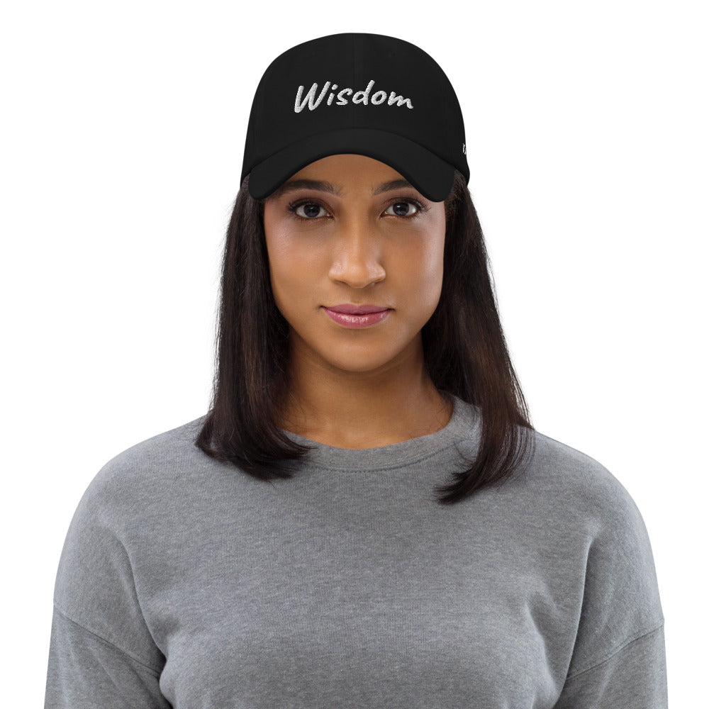 Wisdom In Marble Embroidery On Classic Dad Hat