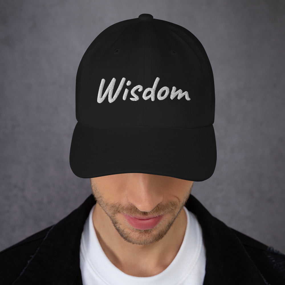 Wisdom In Marble Embroidery On Classic Dad Hat