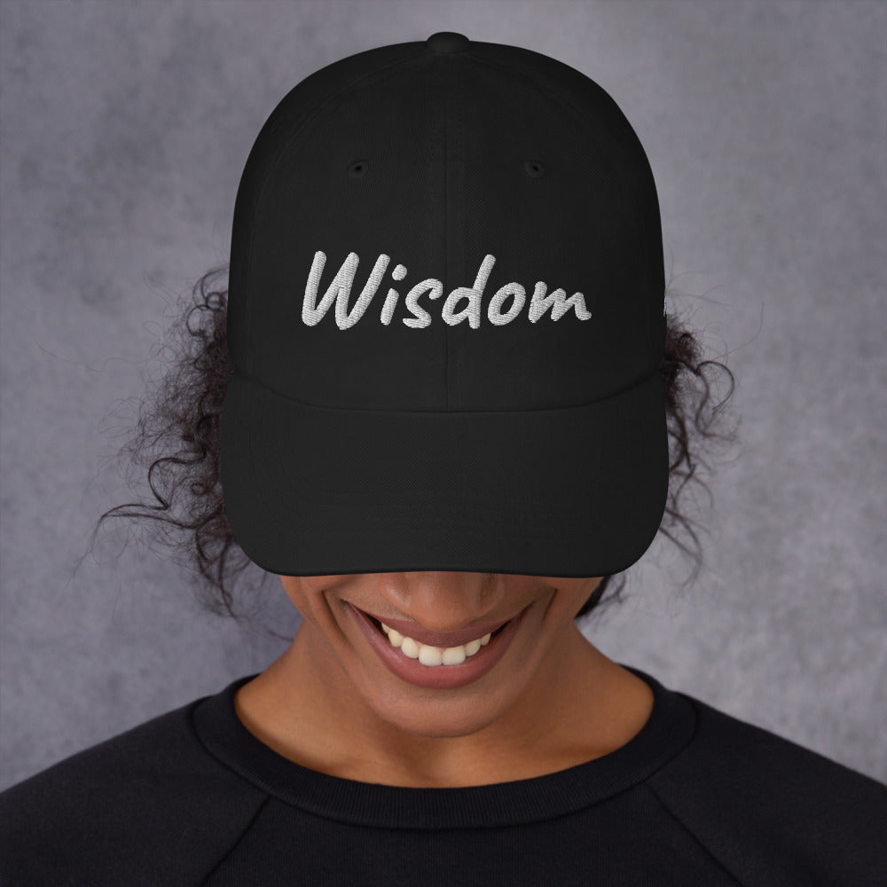 Wisdom In Marble Embroidery On Classic Dad Hat