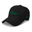 Now In Emerald Embroidery On Classic Dad Hat