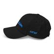 Dream In Sapphire Embroidery On Classic Dad Hat