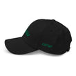 Now In Emerald Embroidery On Classic Dad Hat