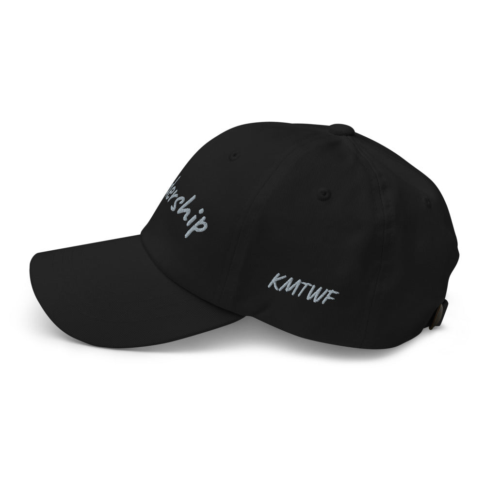 Leadership In Silver Embroidery On Classic Dad Hat