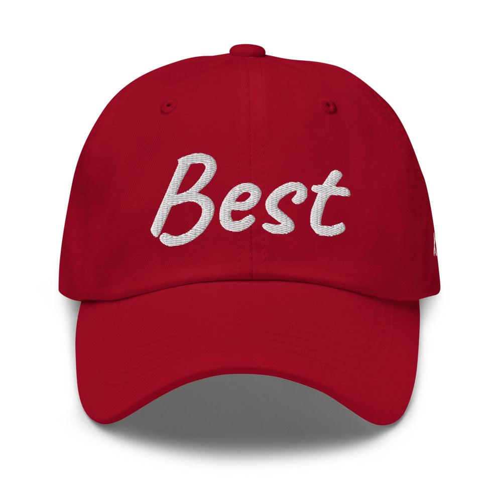 Best In Diamond Embroidery On Classic Dad Hat
