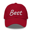 Best In Diamond Embroidery On Classic Dad Hat