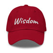 Wisdom In Marble Embroidery On Classic Dad Hat