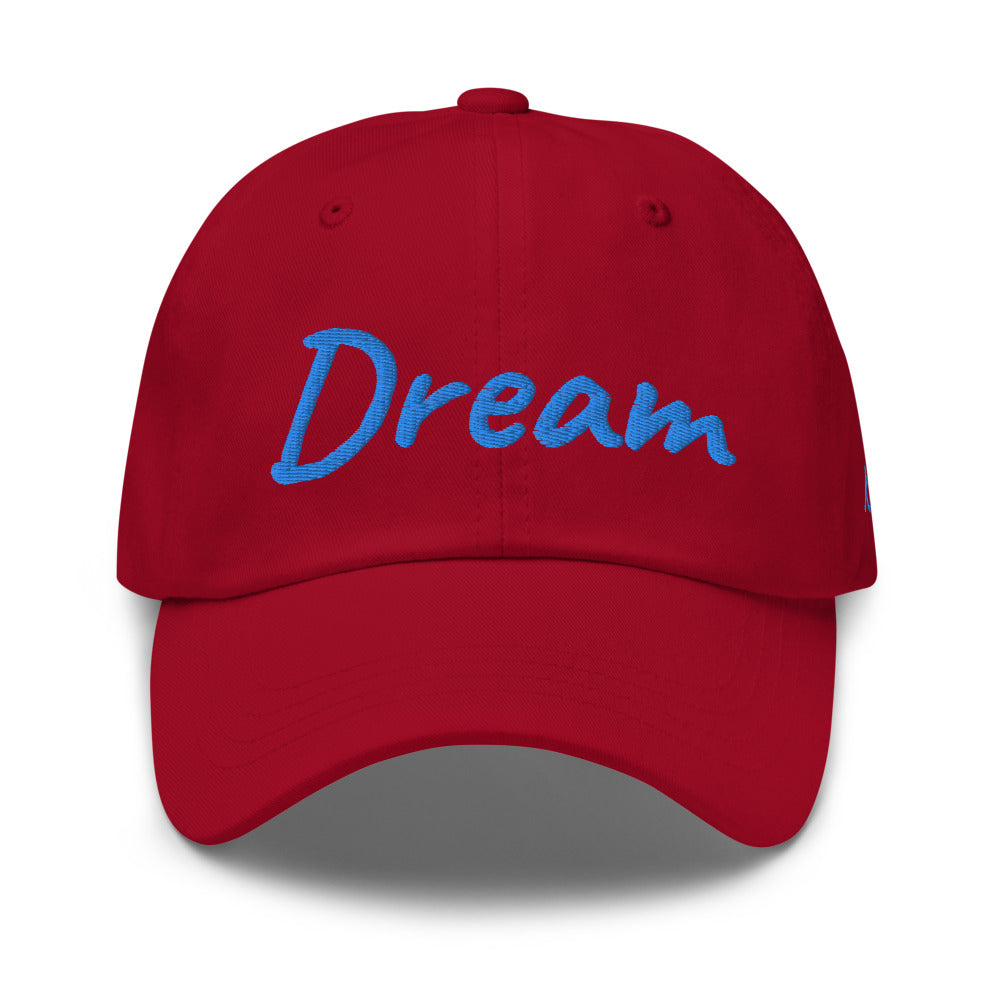 Dream In Sapphire Embroidery On Classic Dad Hat