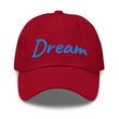 Dream In Sapphire Embroidery On Classic Dad Hat