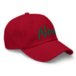 Now In Emerald Embroidery On Classic Dad Hat
