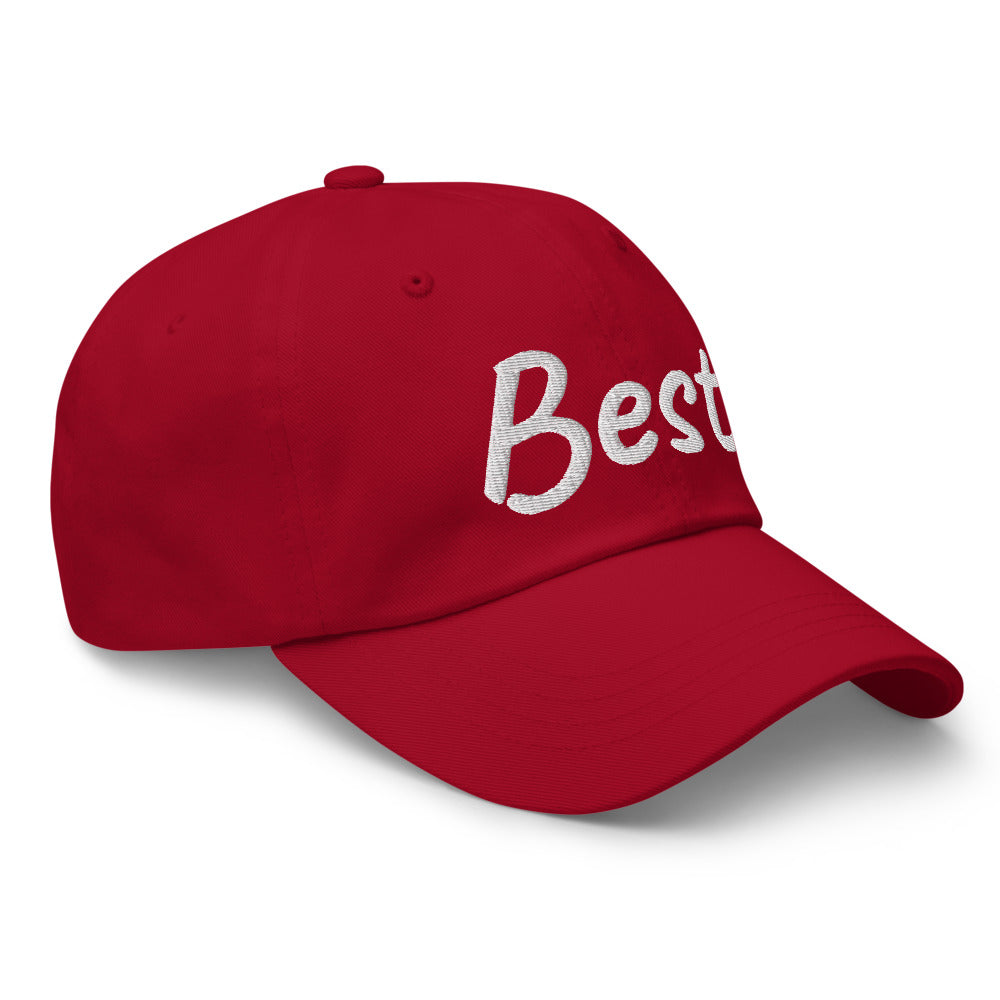 Best In Diamond Embroidery On Classic Dad Hat