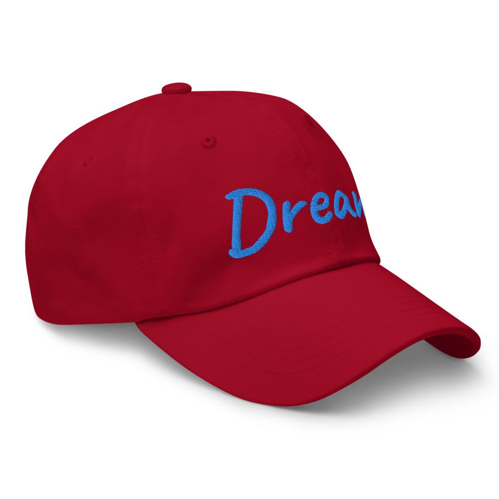 Dream In Sapphire Embroidery On Classic Dad Hat