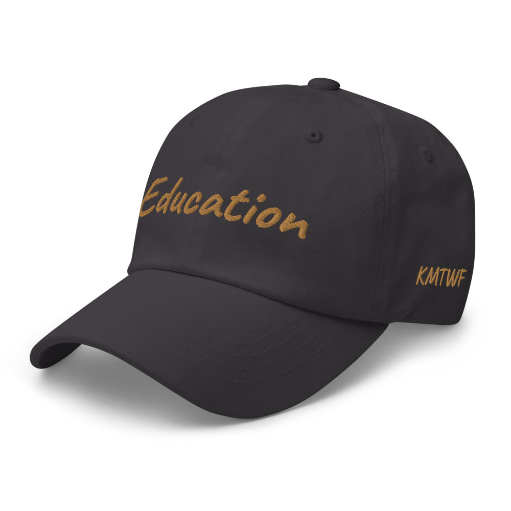 Education In Copper Embroidery On Classic Dad Hat