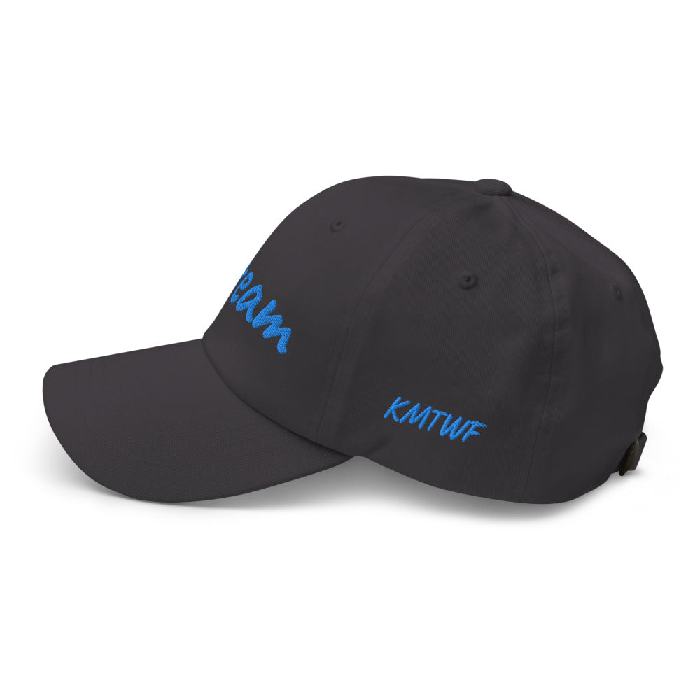 Dream In Sapphire Embroidery On Classic Dad Hat