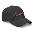 Education In Copper Embroidery On Classic Dad Hat