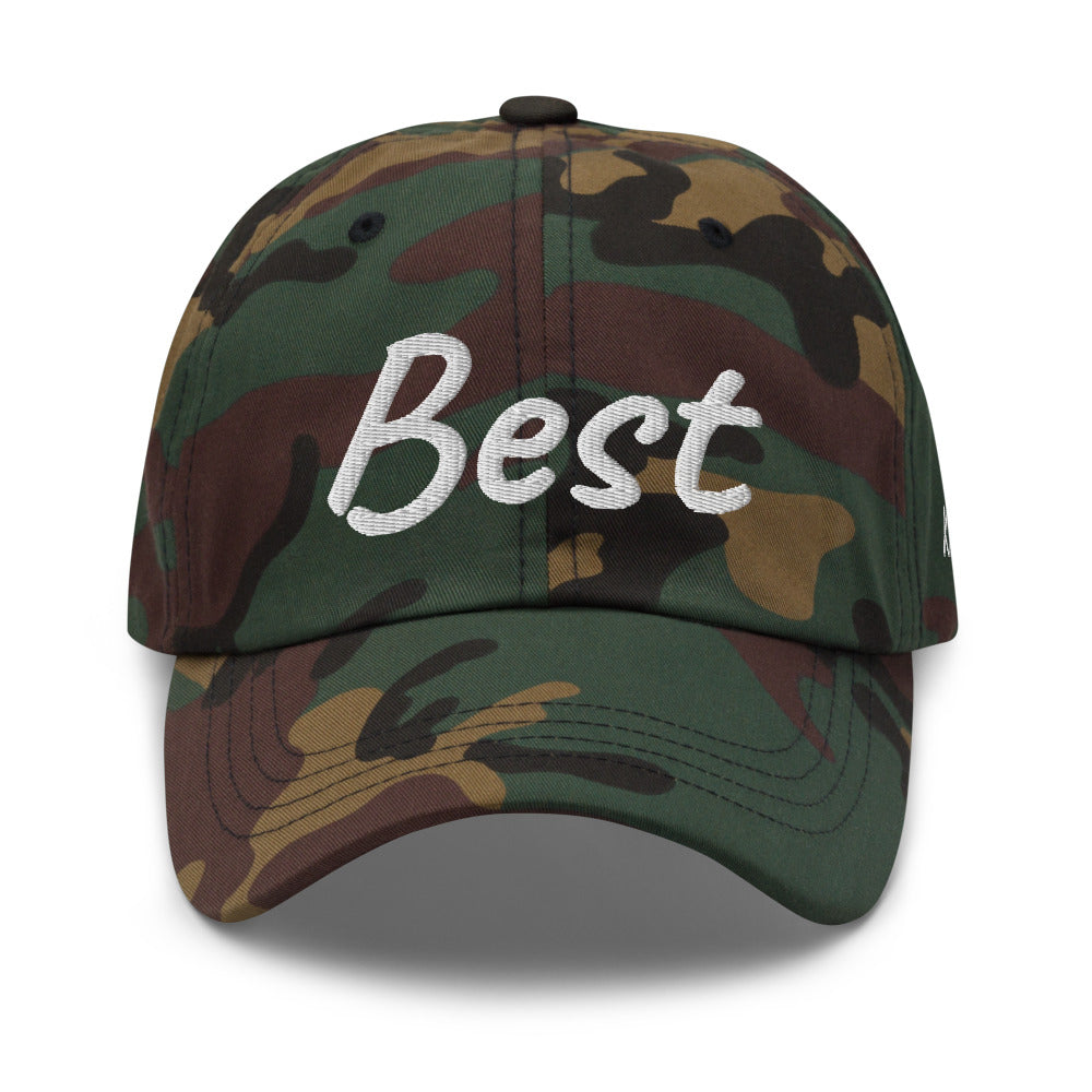 Best In Diamond Embroidery On Classic Dad Hat