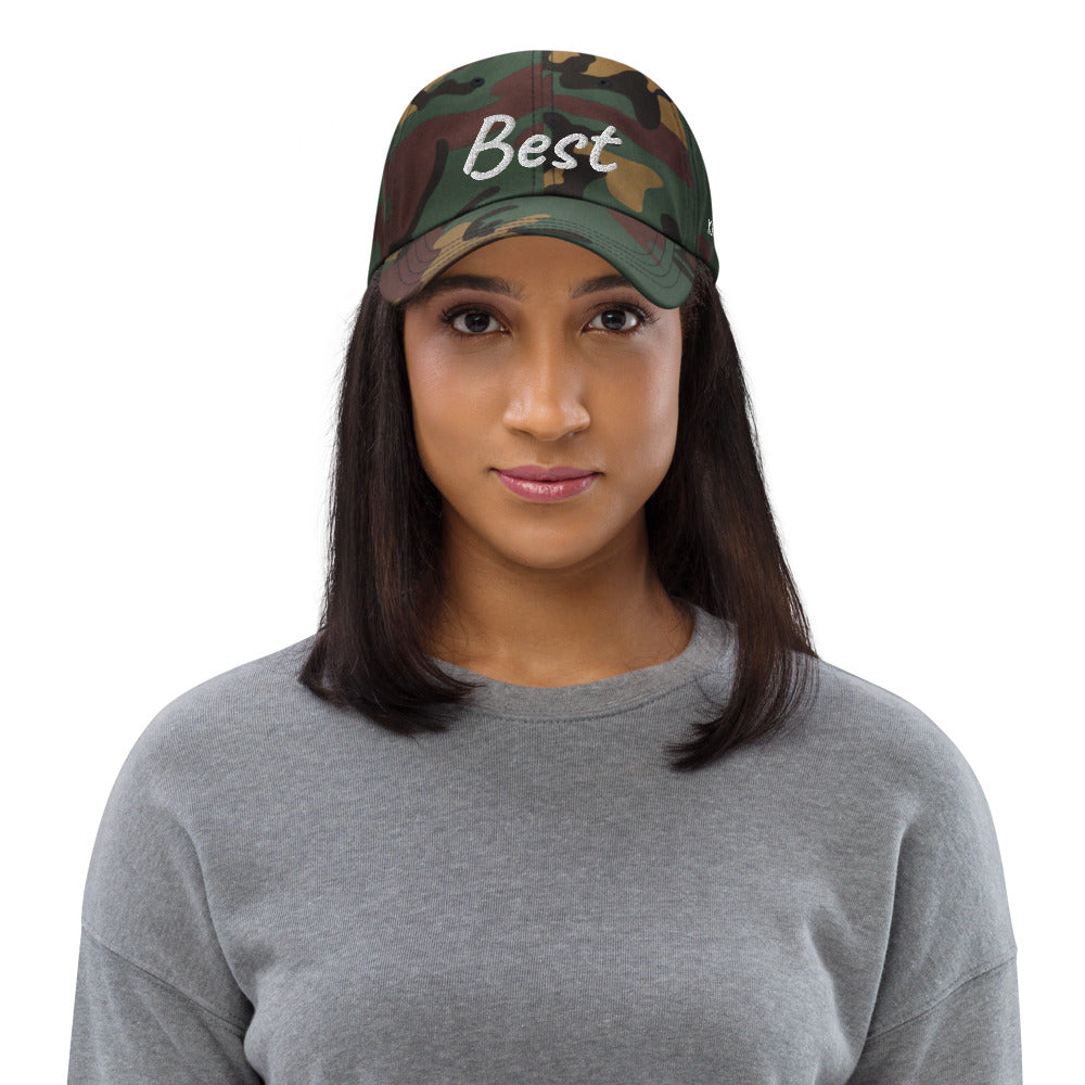 Best In Diamond Embroidery On Classic Dad Hat
