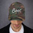 Best In Diamond Embroidery On Classic Dad Hat