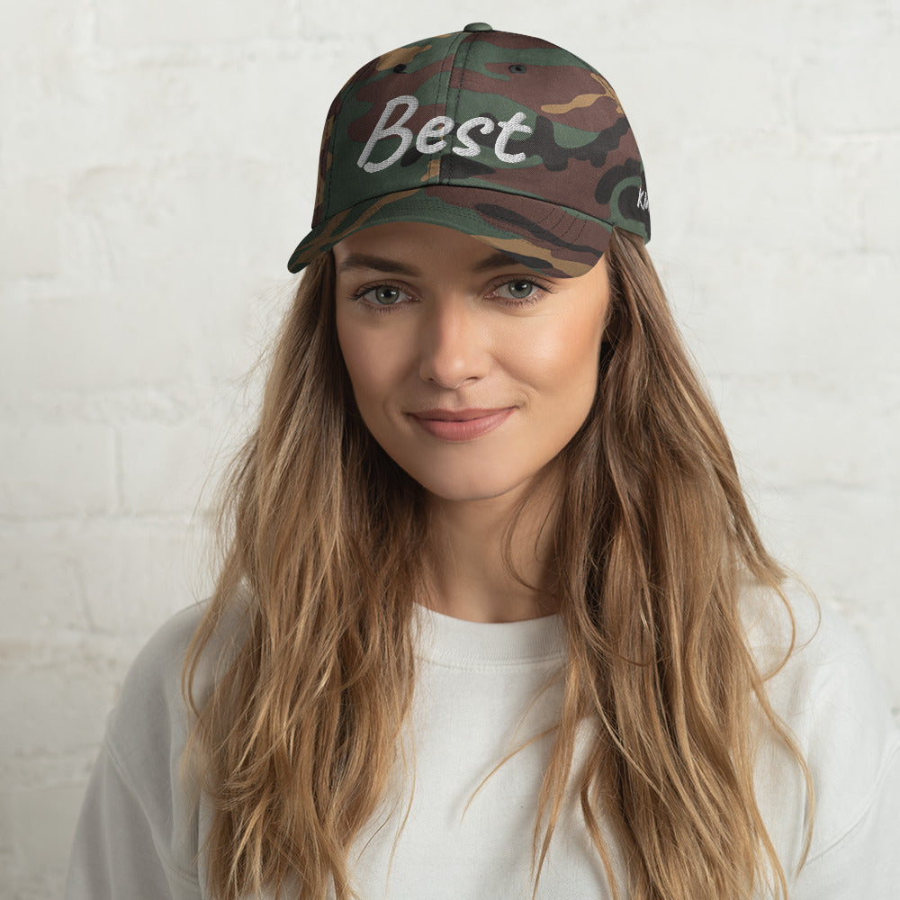 Best In Diamond Embroidery On Classic Dad Hat