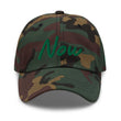 Now In Emerald Embroidery On Classic Dad Hat