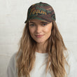 Team In Celluloid Embroidery On Classic Dad Hat