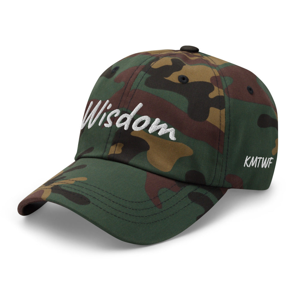 Wisdom In Marble Embroidery On Classic Dad Hat