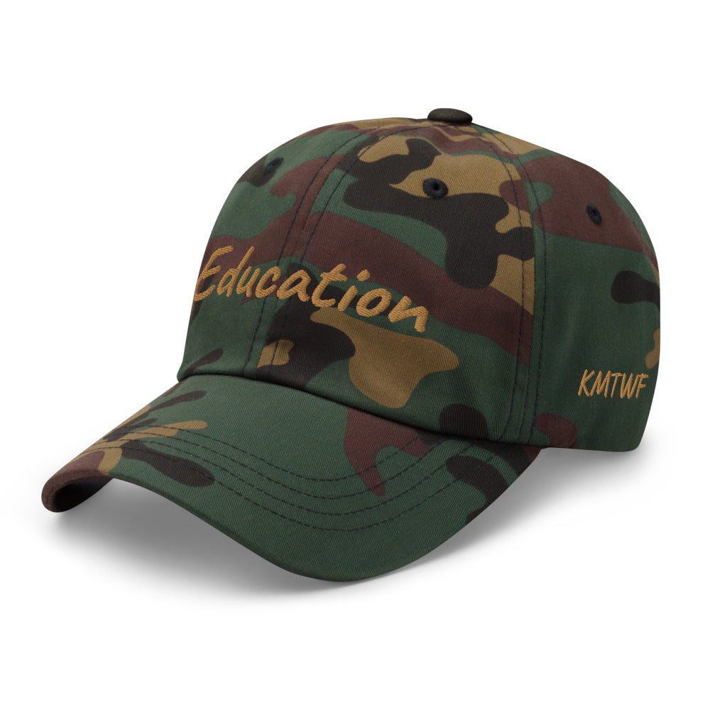 Education In Copper Embroidery On Classic Dad Hat