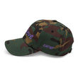 Believe In Amethyst Embroidery On Classic Dad Hat