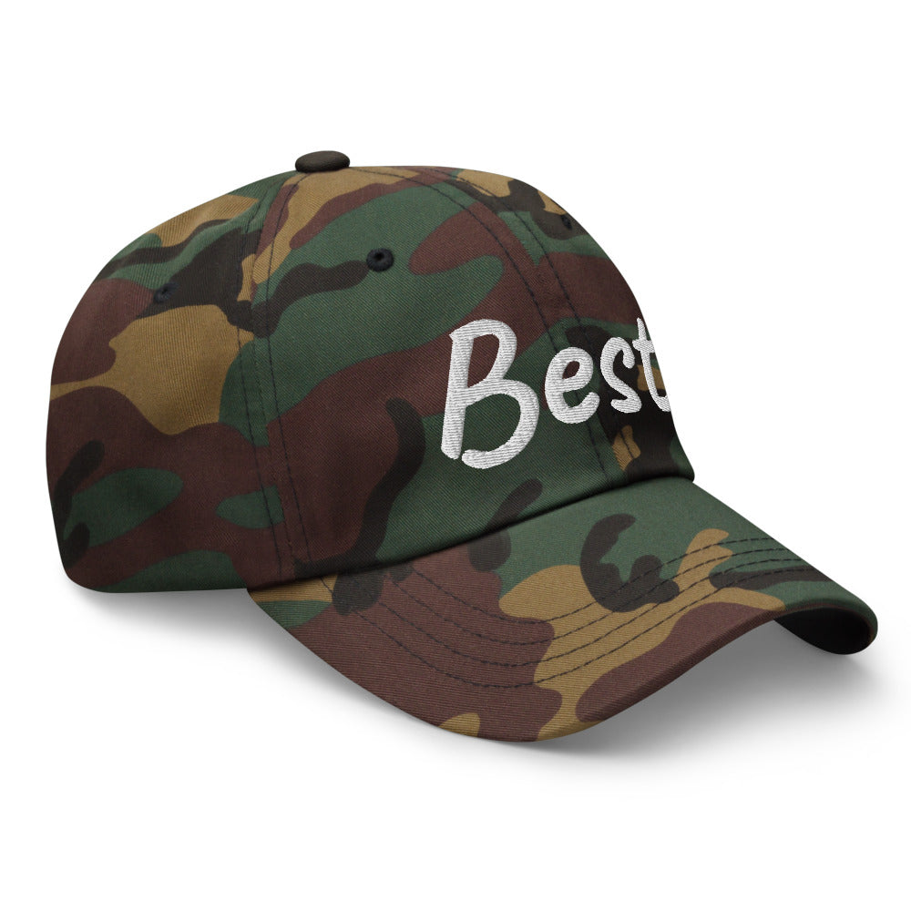 Best In Diamond Embroidery On Classic Dad Hat