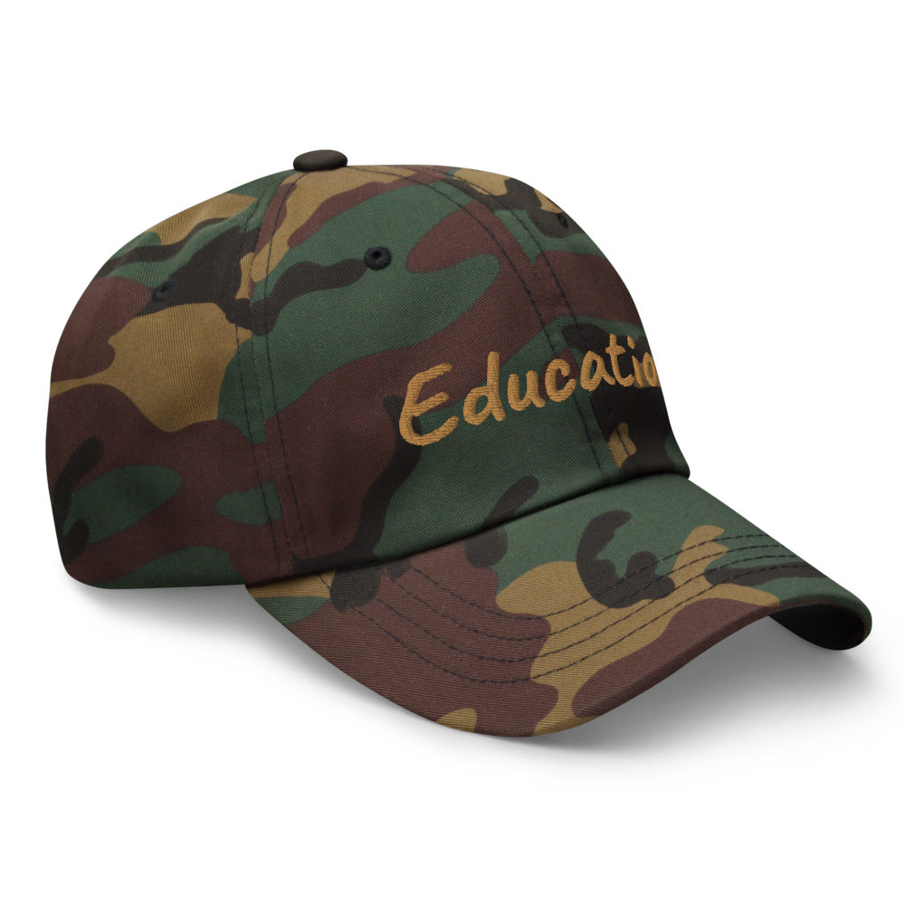 Education In Copper Embroidery On Classic Dad Hat